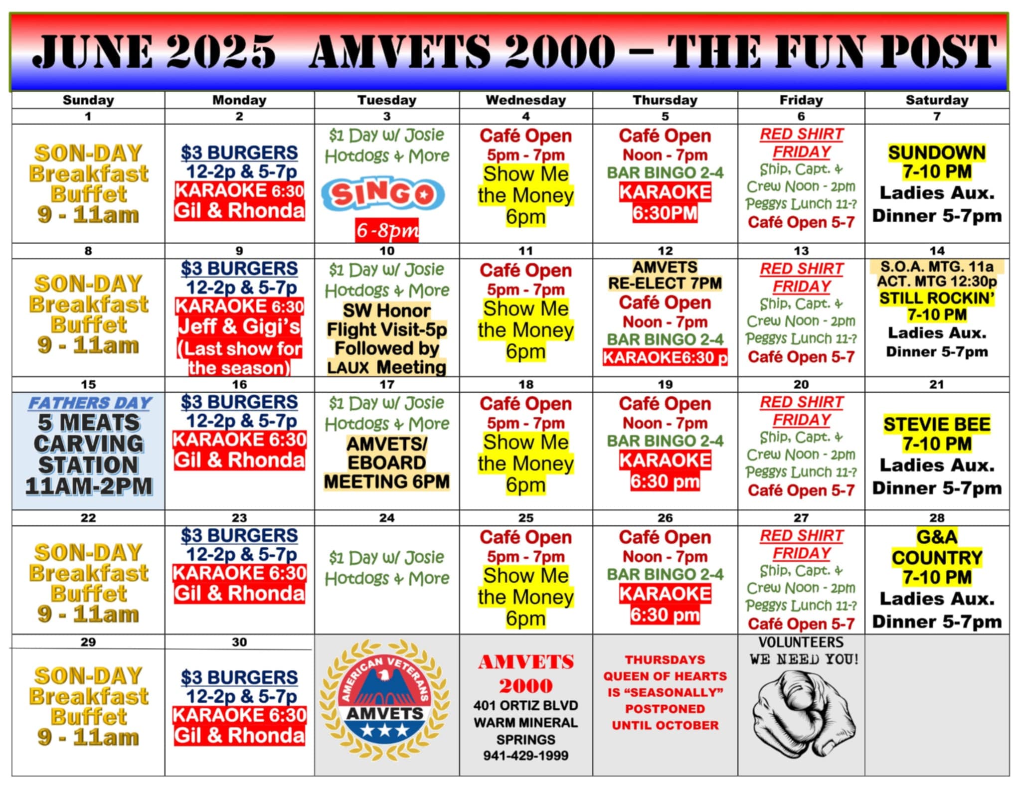 June 2025 Calendar 06072025