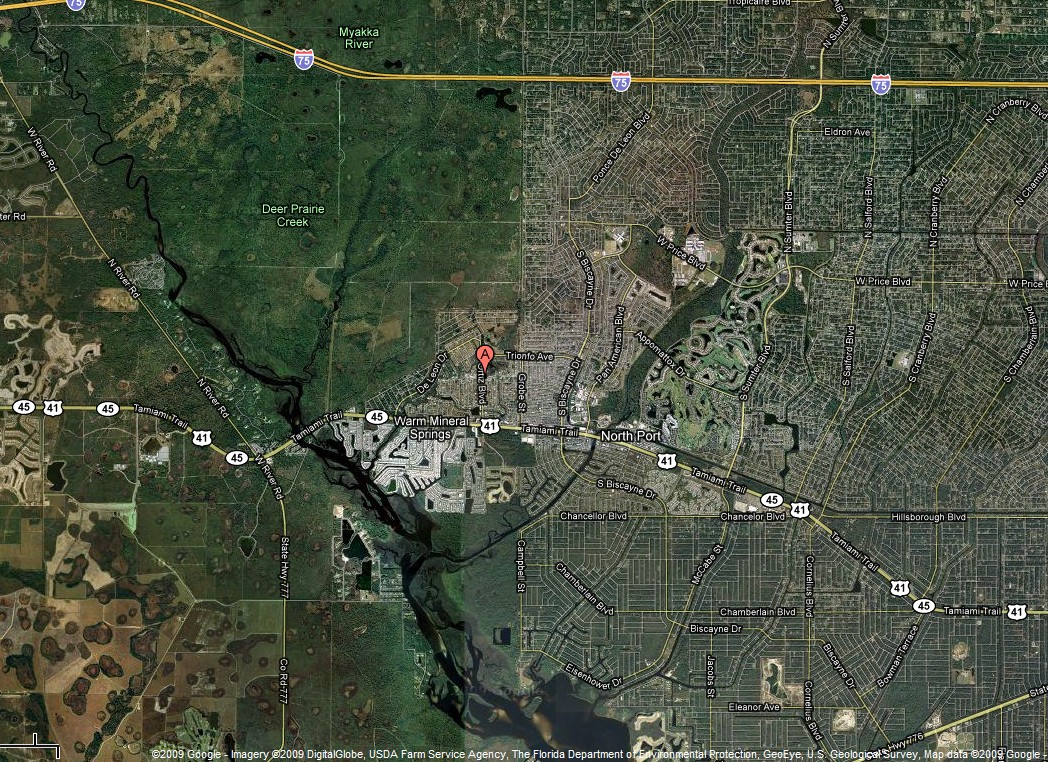 map of area